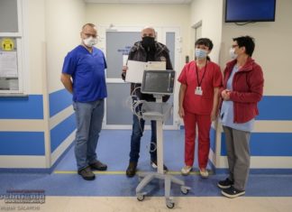 Kardiomonitor kupiony za datki z urodzinowej zbiórki Ryśków trafił do szpitala w Bochni