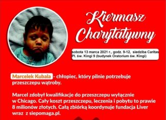 Charytatywny kiermasz dla Marcelka także w Bochni