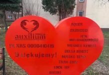 10 serc na nakrętki dla podopiecznych Fundacji Auxilium