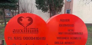 10 serc na nakrętki dla podopiecznych Fundacji Auxilium