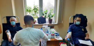 11 litrów krwi oddano w brzeskiej komendzie policji