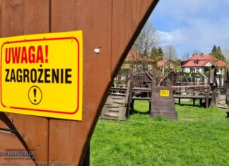 Planty. Plac zabaw „strefą niebezpieczną”. Miasto zleciło już naprawę – ZDJĘCIA, WIDEO