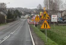 Gmina Bochnia. Trwa modernizacja drogi wojewódzkiej w Gierczycach i Łapczycy
