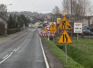 Gmina Bochnia. Trwa modernizacja drogi wojewódzkiej w Gierczycach i Łapczycy