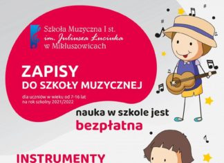 Ruszyły zapisy do szkoły muzycznej w Mikluszowicach