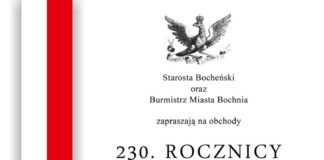 Obchody 230. rocznicy uchwalenia Konstytucji 3 Maja – PROGRAM