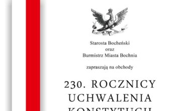 Obchody 230. rocznicy uchwalenia Konstytucji 3 Maja – PROGRAM