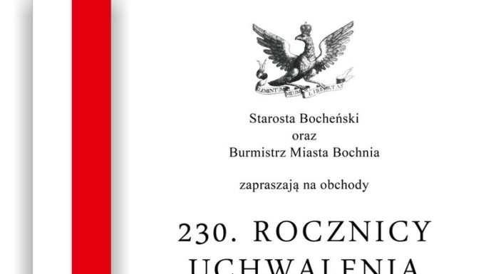 Obchody 230. rocznicy uchwalenia Konstytucji 3 Maja – PROGRAM