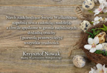 Życzenia od radnego sejmiku Krzysztofa Nowaka