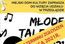 Bochnia. Młode Talenty 2021 – termin zgłoszeń wydłużony