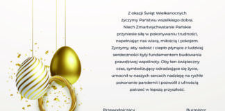 Życzenia od władz Miasta Bochnia