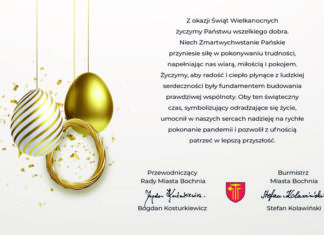 Życzenia od władz Miasta Bochnia
