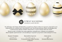 Życzenia od władz Powiatu Bocheńskiego