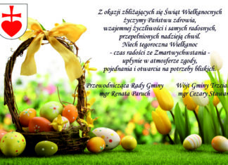 Życzenia od władz Gminy Trzciana