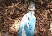 Zatrzymano sprawcę zniszczenia figurki Matki Bożej w Parku Uzbornia