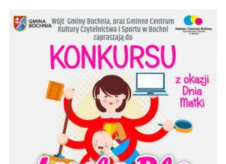 Gmina Bochnia. Konkurs plastyczny z okazji Dnia Mamy