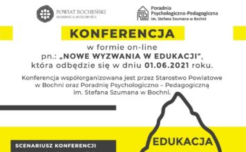 Bochnia. „Nowe wyzwania w edukacji” – konferencja on-line