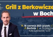 Bochnia. Poseł Konfederacji Konrad Berkowicz zaprasza na grilla