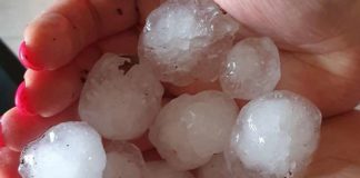 Gradobicie nad Bocheńszczyzną – ZDJĘCIA, WIDEO