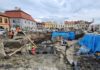 Rynek w Bochni. Archeolodzy zakończyli pracę, wkrótce ruszy montaż fontanny