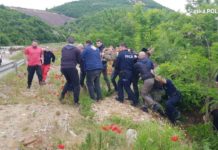 Bocheński policjant wśród ratujących serbskiego motocyklistę, który po wypadku 5 dni leżał za drogą