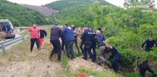 Bocheński policjant wśród ratujących serbskiego motocyklistę, który po wypadku 5 dni leżał za drogą