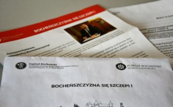 Starosta śle listy do mieszkańców i zachęca do szczepień