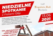 Bochnia. W niedzielę przed kopalnią Spotkanie z Fiatami 126p