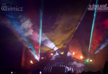 Dni Wiśnicza. Pokaz laserów na zamku – WIDEO
