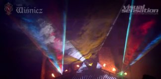 Dni Wiśnicza. Pokaz laserów na zamku – WIDEO