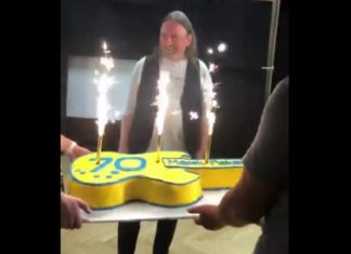 70. urodziny Marka Piekarczyka. Rockman dostał tort od RMF FM