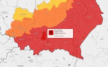 ⚠⛈ Niedziela. Alert 3. stopnia przed burzami, możliwe nawalne deszcze