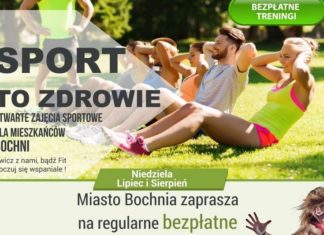 Bochnia. Fitness dla wszystkich! W niedzielę pierwsze zajęcia
