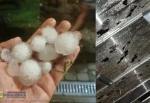 Burze z gradem przeszły nad Bocheńszczyzną – ZDJĘCIA