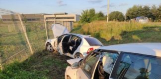 Wypadek w Niepołomickiej Strefie Inwestycyjnej. 2 osoby ranne