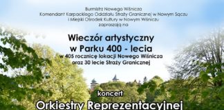 Wiśnicz. W piątek Wieczór Artystyczny w Parku 400-lecia