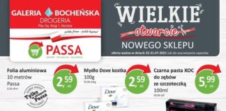 ? Nowa drogeria w Galerii Bocheńskiej – PROMOCJE do 31.07