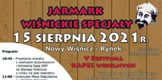 W niedzielę Jarmark Wiśnickie Specjały – PROGRAM