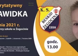 Żegocina. Turniej charytatywny na rzecz Dawida Wrony