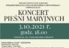 Niedziela. Koncert Pieśni Maryjnych