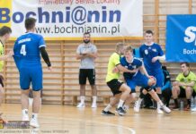 Ręczna: Porażka MOSiR z AZS AGH II Kraków – ZDJĘCIA