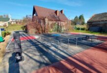 Remont boiska sportowego przy OSP Dołuszyce