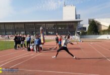 Uczniowie CKZiU w Łapanowie najlepsi w rzucie oszczepem