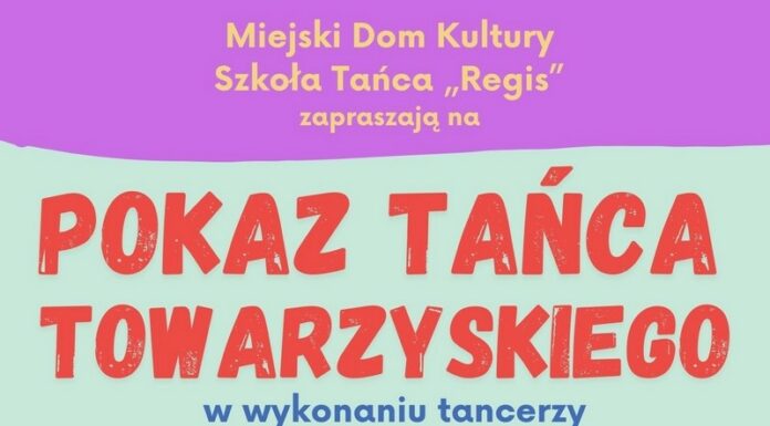 Bochnia. W niedzielę na Uzborni pokaz tańca towarzyskiego