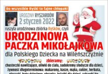 Trwa zbiórka darów na Paczki Mikołajkowe dla polskich dzieci na Wilenszczyźnie