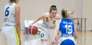 1 liga koszykówki. Szósta wygrana Contimax MOSiR Bochnia – ZDJĘCIA