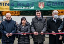 Otwarcie rozbudowanej oczyszczalni ścieków w Kłaju