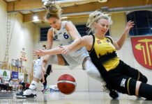 1. liga koszykówki. Była walka, ale akademiczki z Krakowa lepsze od Contimax MOSiR – ZDJĘCIA