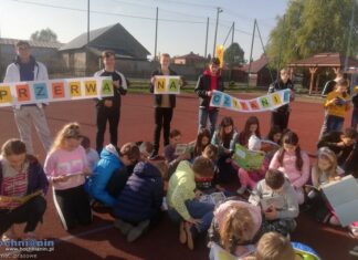 Szkoła w Gawłowie włączyła się w akcję „Przerwa na czytanie”