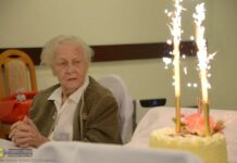 Starosta Korta i Burmistrz Kolawiński z życzeniami u 100-latki